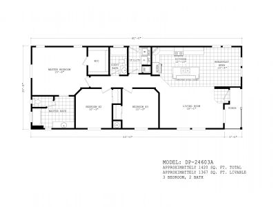 Homes Direct Modular Homes - Model DP24603A