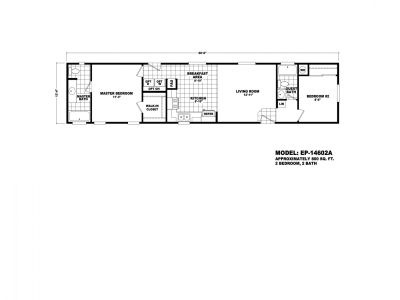 Homes Direct Modular Homes - Model EP14602A