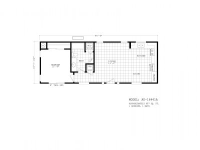 Homes Direct Modular Homes - Model AU16441A