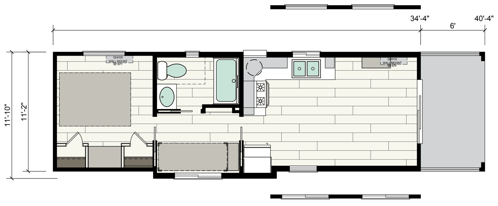 Homes Direct Modular Homes - Model APH510 - Floorplan
