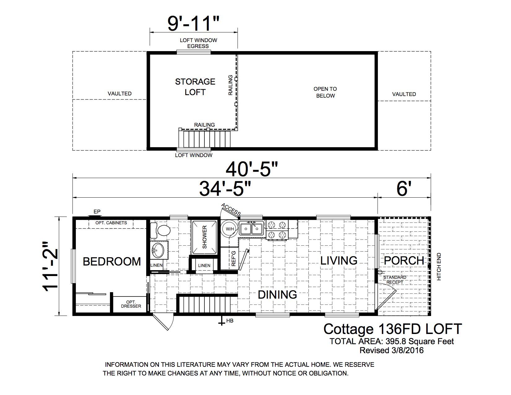 Champion Arizona 1 Bedroom Manufactured Home Peach Springs