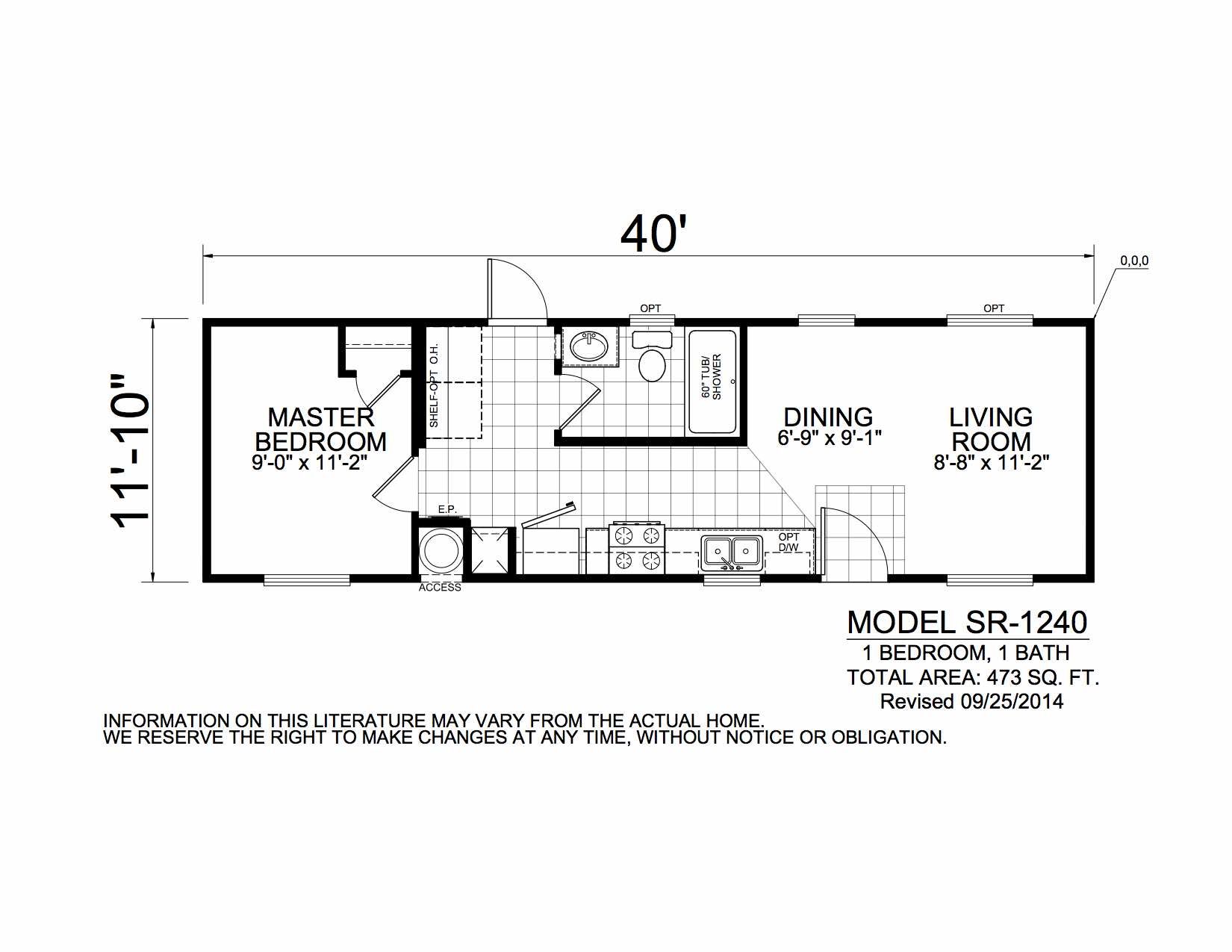 Champion Arizona 1 Bedroom Manufactured Home Ferndale for