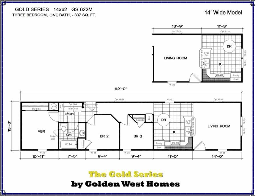 Homes Direct Modular Homes - Model GS622M - Floorplan