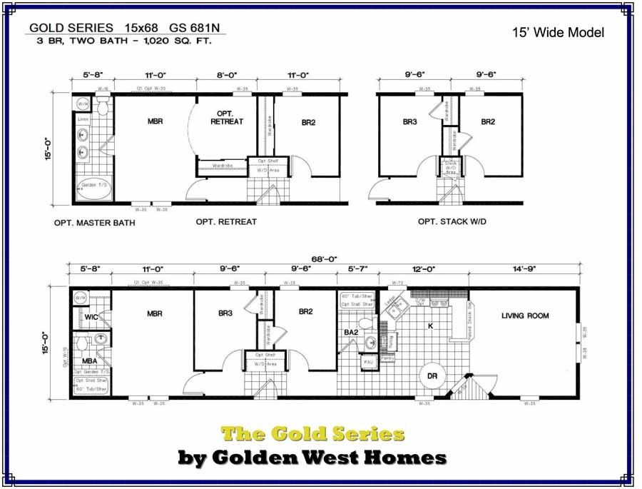Homes Direct Modular Homes - Model GS681N - Floorplan