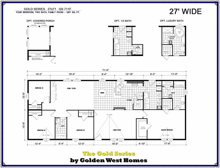 Homes Direct Modular Homes - Model GS711F - Floorplan