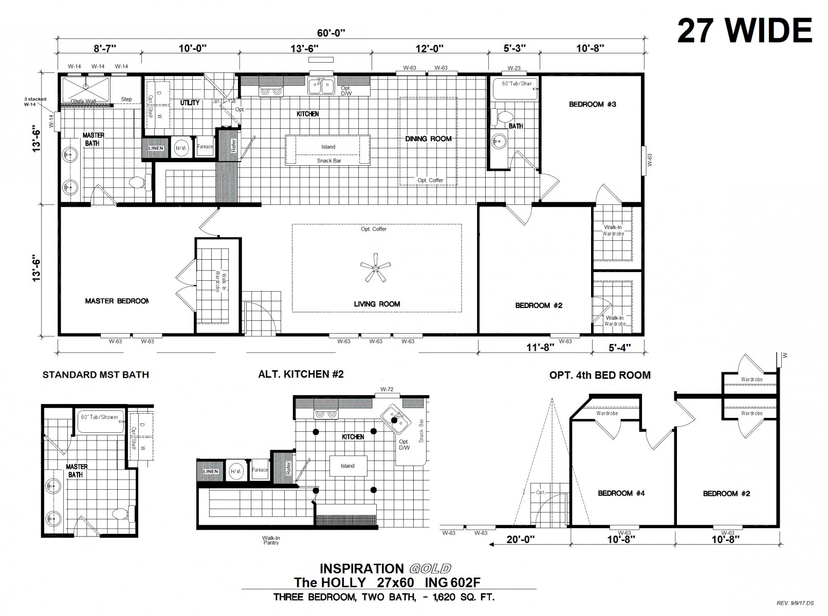 Homes Direct Modular Homes - Model ING602F - Floorplan