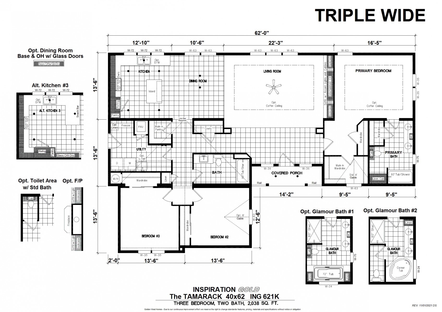 Homes Direct Modular Homes - Model ING621K - Floorplan