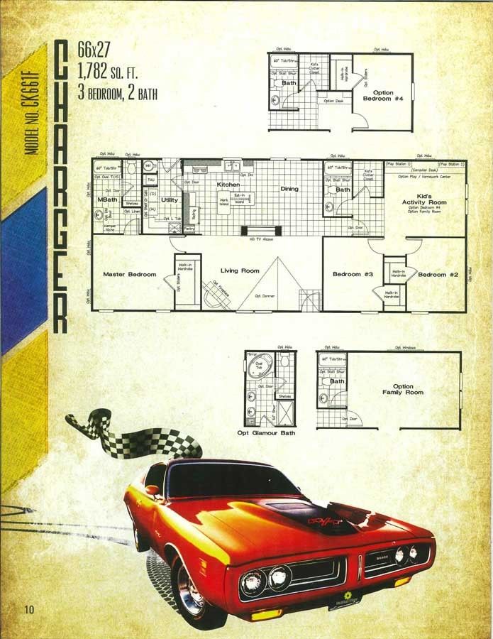 Homes Direct Modular Homes - Model CK661F - Floorplan