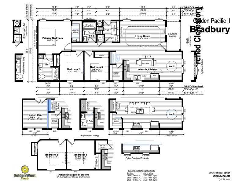 Homes Direct Modular Homes - Model GP24563B - Floorplan