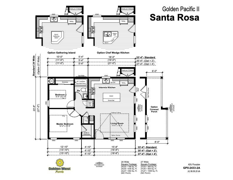 Homes Direct Modular Homes - Model GP24332A - Floorplan