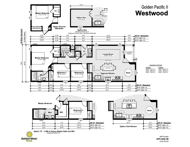 Homes Direct Modular Homes - Model GP20563B - Floorplan
