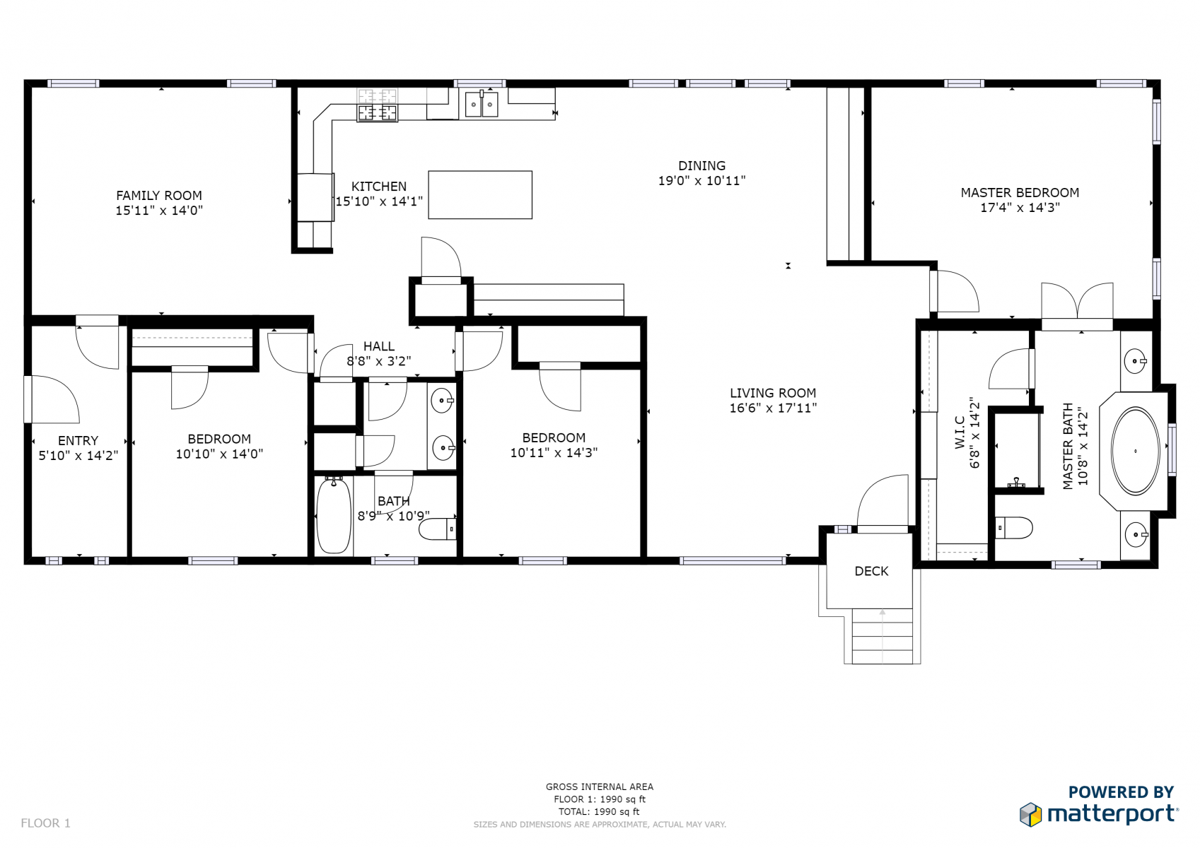 Homes Direct Modular Homes - Model ENC3070A - Floorplan