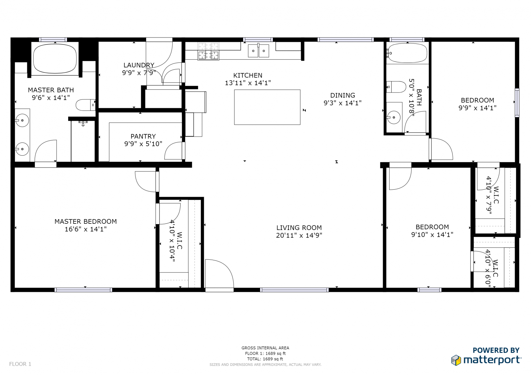Homes Direct Modular Homes - Model K3060A - Floorplan