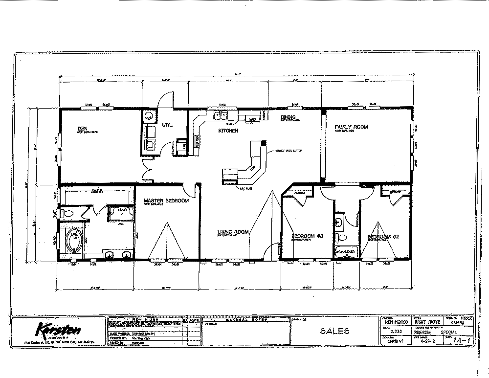 Homes Direct Modular Homes - Model RC3172A - Floorplan