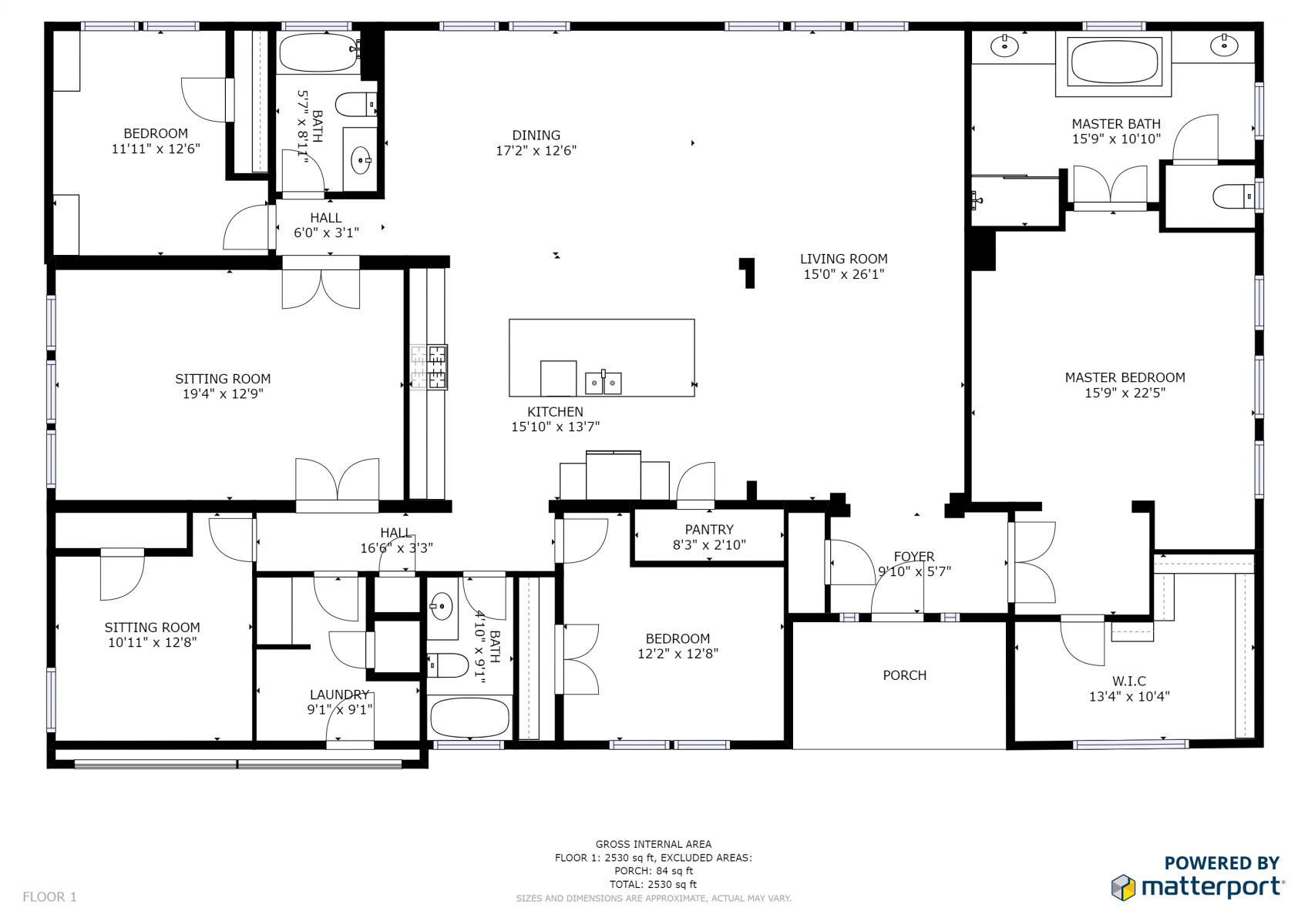 Homes Direct Modular Homes - Model RC4068B - Floorplan