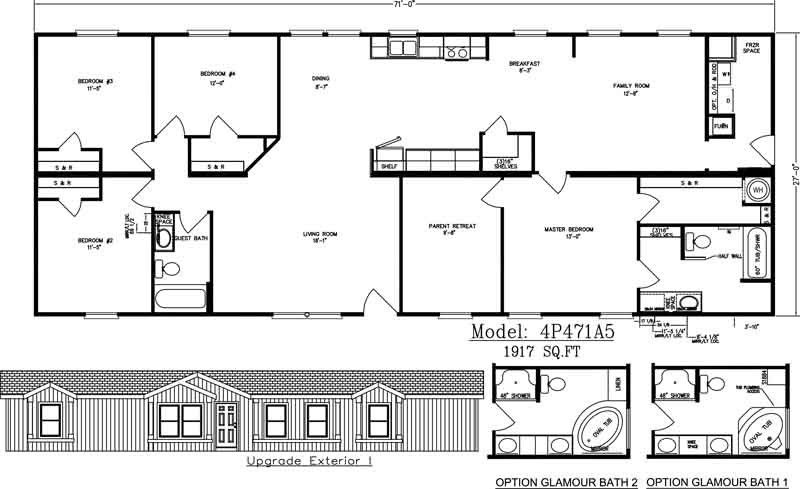 Homes Direct Modular Homes - Model N4P471A5 - Floorplan