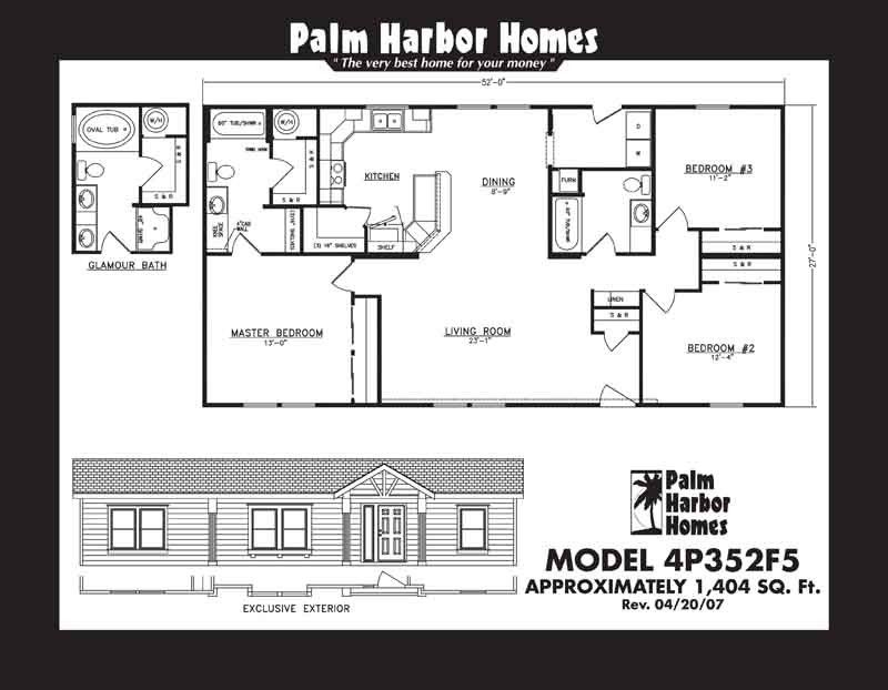 Homes Direct Modular Homes - Model N4P352F5 - Floorplan