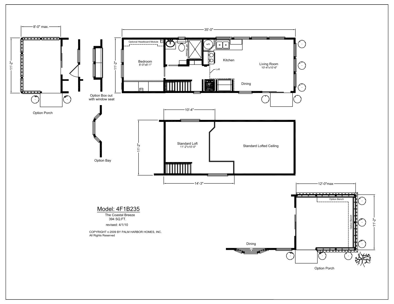 Homes Direct Modular Homes - Model 4F1B235 - Floorplan