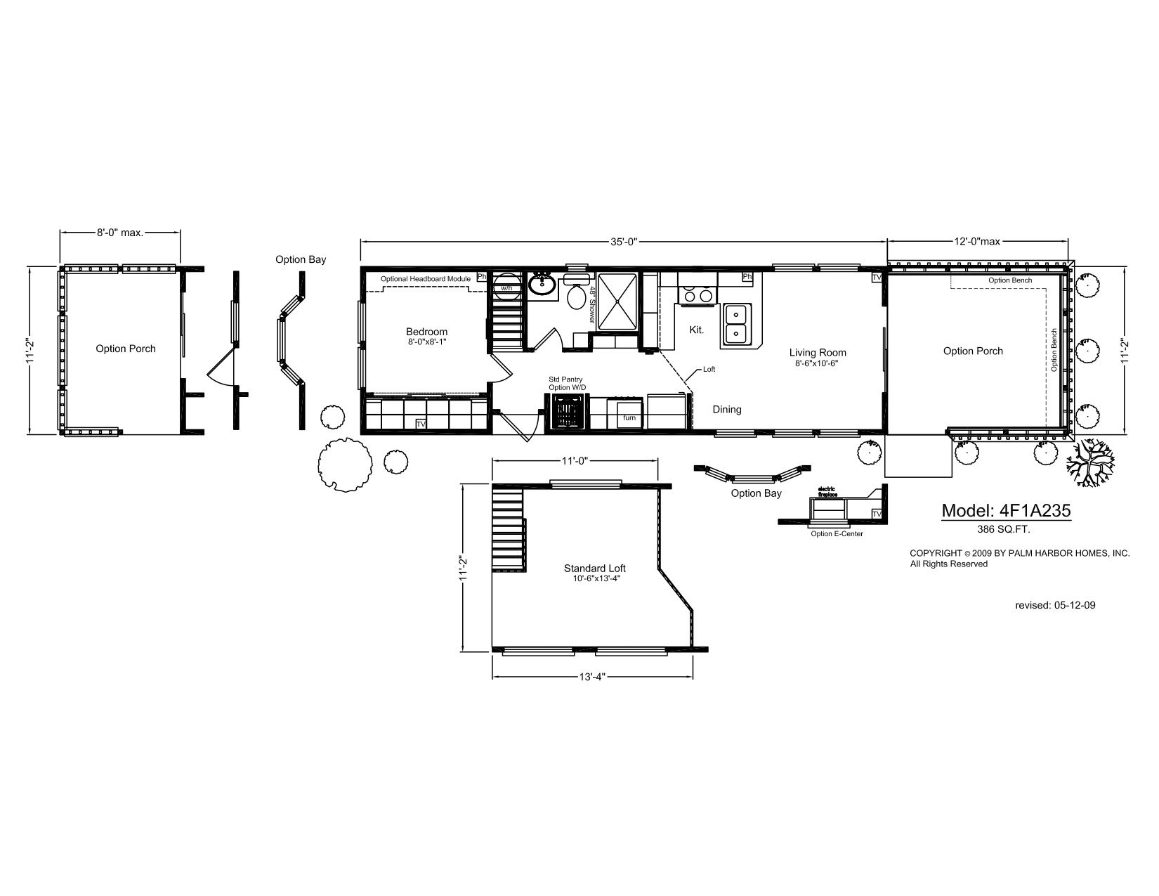Homes Direct Modular Homes - Model 4F1A235 - Floorplan