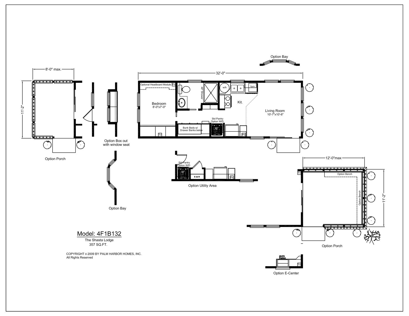 Homes Direct Modular Homes - Model 4F1B132 - Floorplan