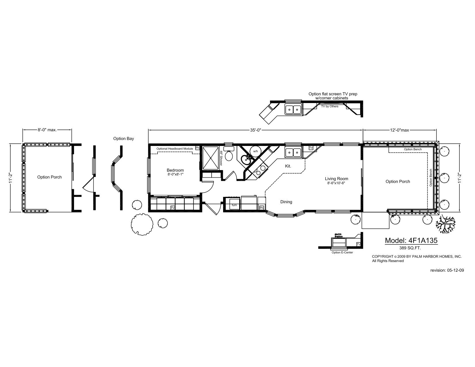 Homes Direct Modular Homes - Model 4F1A135 - Floorplan
