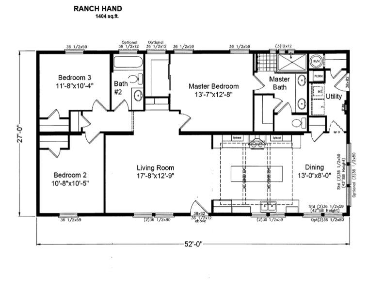 Homes Direct Modular Homes - Model RH - Floorplan