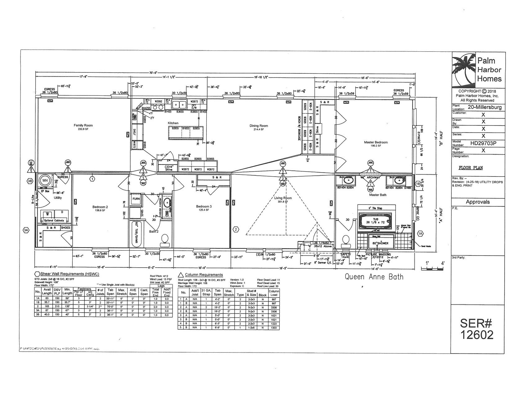 Homes Direct Modular Homes - Model HD2970 - Floorplan