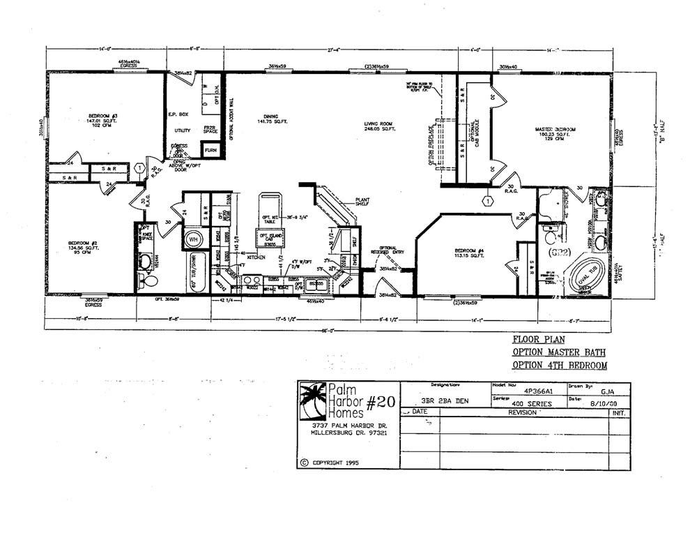 Homes Direct Modular Homes - Model N4P366A1 - Floorplan