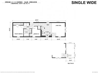 Homes Direct Modular Homes - Model DRM481M