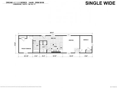 Homes Direct Modular Homes - Model DRM561M