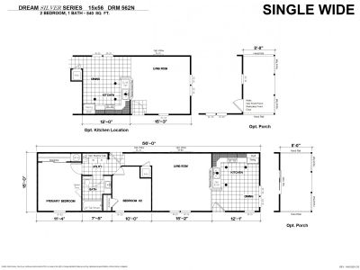 Homes Direct Modular Homes - Model DRM562N