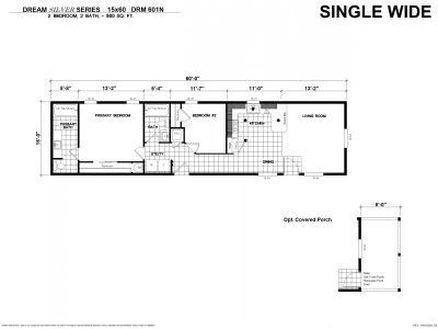 Homes Direct Modular Homes - Model DRM601N