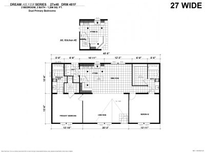 Homes Direct Modular Homes - Model DRM481F