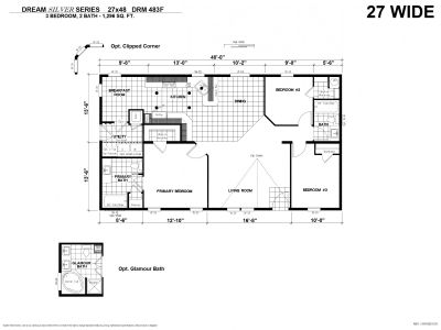 Homes Direct Modular Homes - Model DRM483F