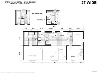 Homes Direct Modular Homes - Model DRM561F