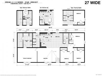 Homes Direct Modular Homes - Model DRM601F