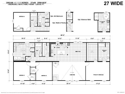 Homes Direct Modular Homes - Model DRM683F