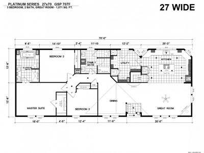 Homes Direct Modular Homes - Model GSP707F