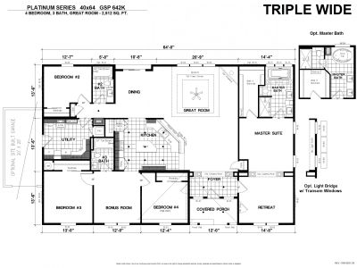 Homes Direct Modular Homes - Model GSP642K