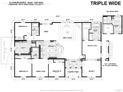 Homes Direct Modular Homes - Model GSP642K
