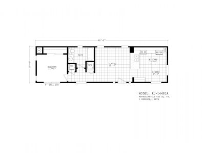 Homes Direct Modular Homes - Model AU14481A