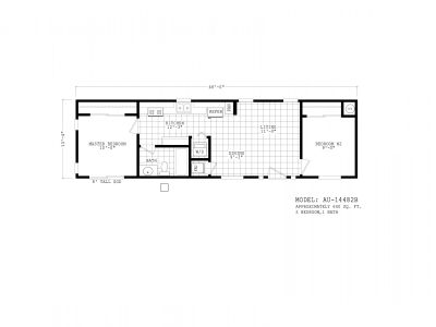 Homes Direct Modular Homes - Model AU14482B