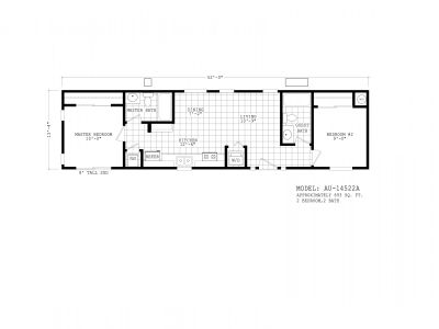 Homes Direct Modular Homes - Model AU14522A