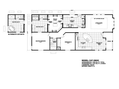 Homes Direct Modular Homes - Model CAT2860C