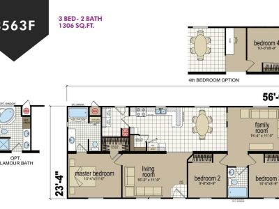 Homes Direct Modular Homes - Model CM3563F