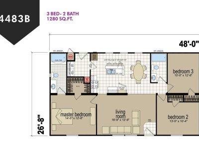 Homes Direct Modular Homes - Model CM4483B