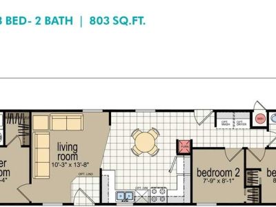 Homes Direct Modular Homes - Model CM6563B