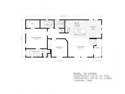 Homes Direct Modular Homes - Model DP24482A