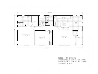 Homes Direct Modular Homes - Model DP24522A