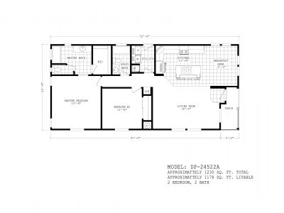 Homes Direct Modular Homes - Model DP24522A